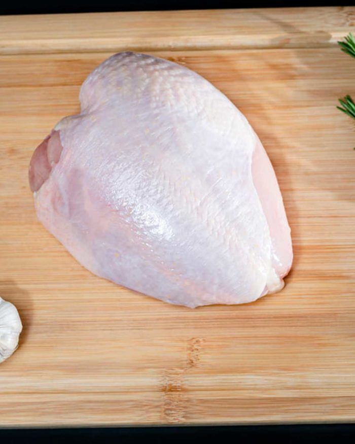pechuga de pollo con piel